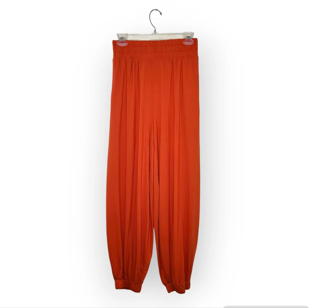 FREE PEOPLE Beach Ali Pant in Rust Orange Small